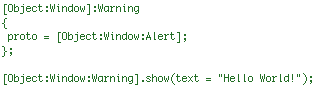 Example UI Language Code